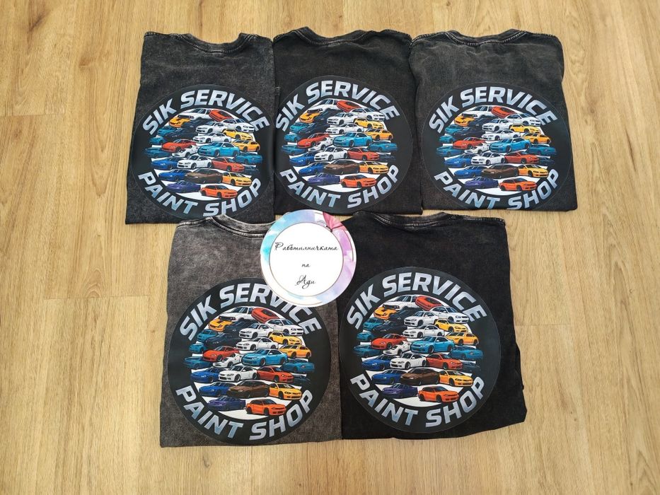 Тениски с dtf печат