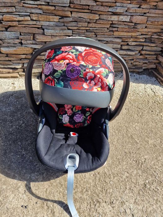 Бебешка количка Lux Spring Blossom Dark