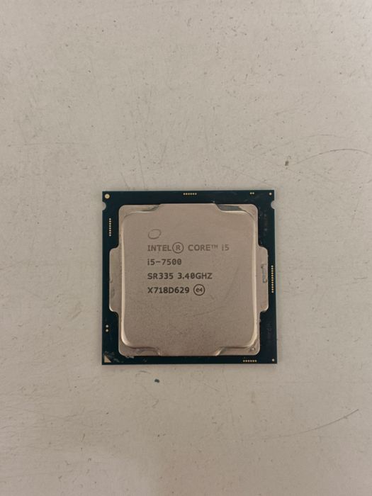 Процессор Intel core i5 7500