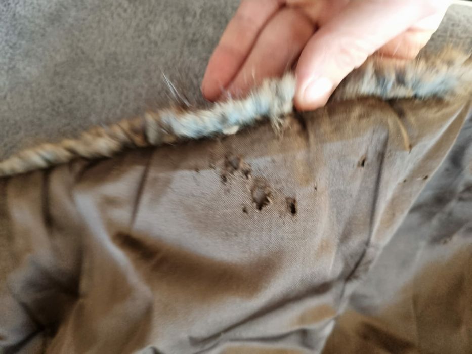 Haina blana naturala Realizata la comanda