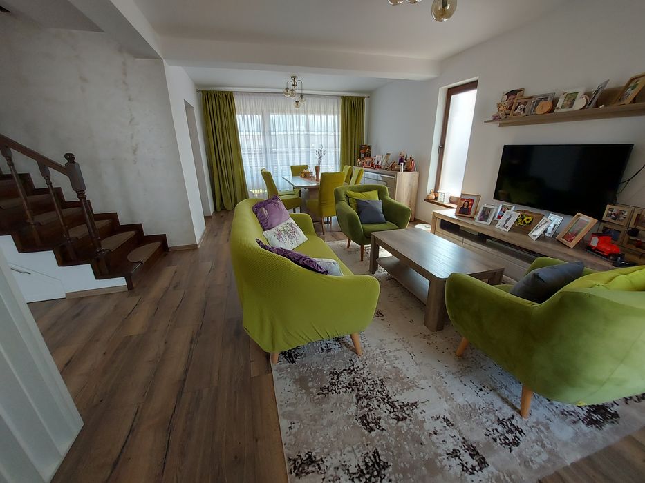 Casa noua mobilată utilată 120mp