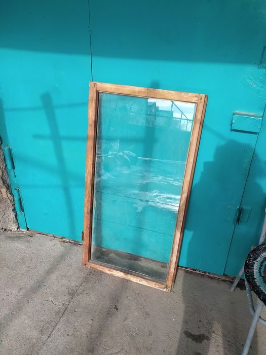 Деревянные окна  размер 122 × 62