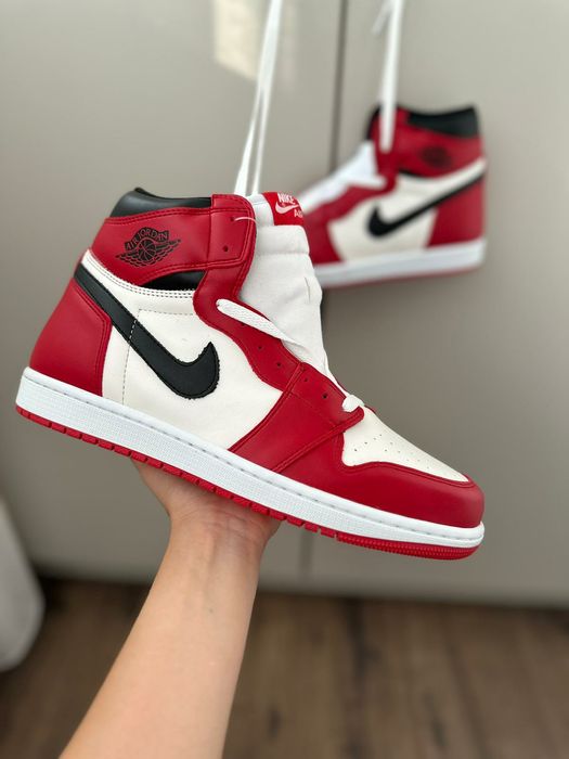 Jordan 1 HIGH  Chicago Red produs NOU premium