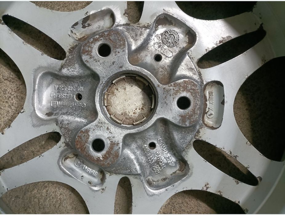 Set 4 roți echipate complet;jante+cauciucuri,Fortwo airsoft escalada