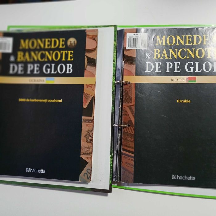 Vand Colectia Monede si Bancnote de pe glob 150 numere 3 glasoare cu 138 bancnote si 98 monede plus