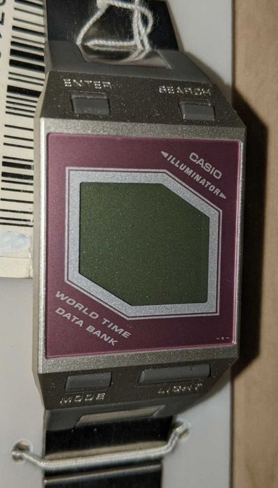 часы casio film watch pela fs-00el-2t. Коллекционный экземпляр.