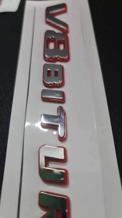 Емблема АМГ В8 битурбо AMG V8biturbo