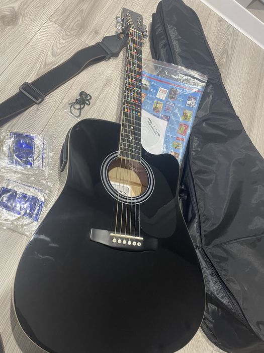 Chitara electroacustica set complet