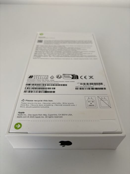 iPhone 16e 128GB Black – NOU SIGILAT – Garanție iSTYLE 2 ani