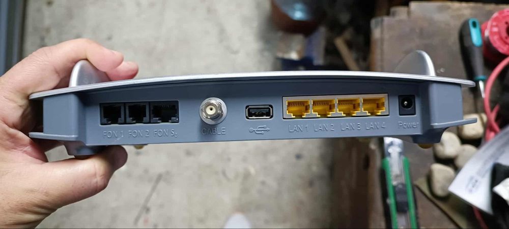 Fritz box 6490 cable