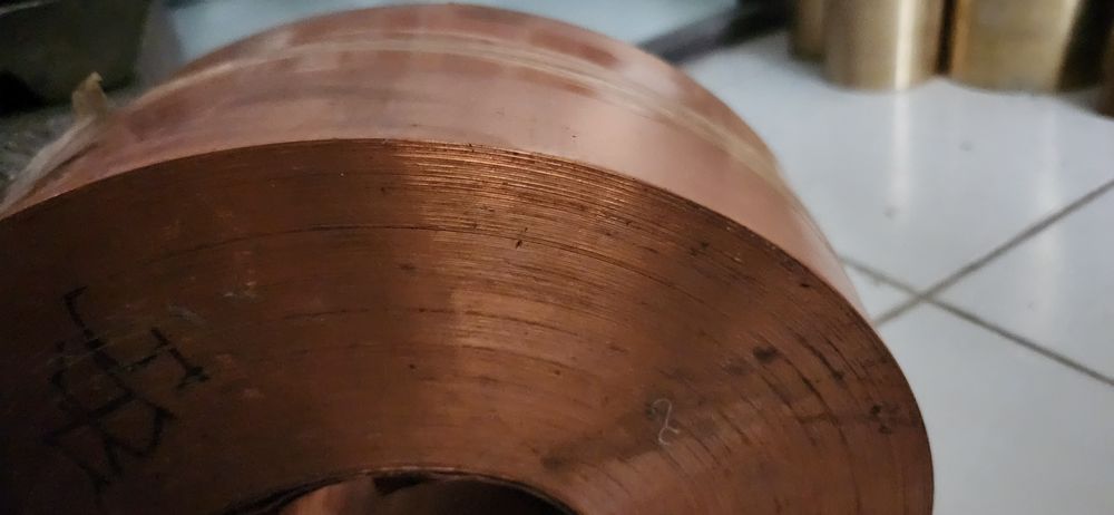 Медная полоса 100×0,3мм (шина)