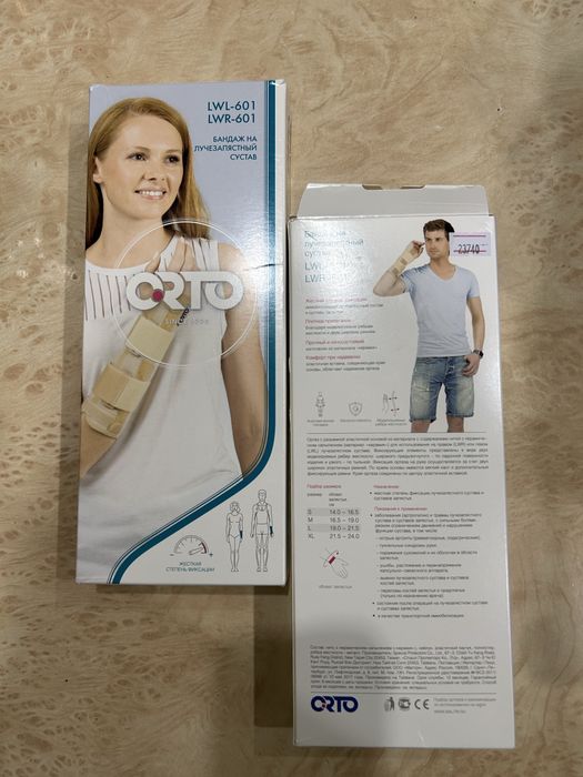 Бандаж на лучезапястный сустав