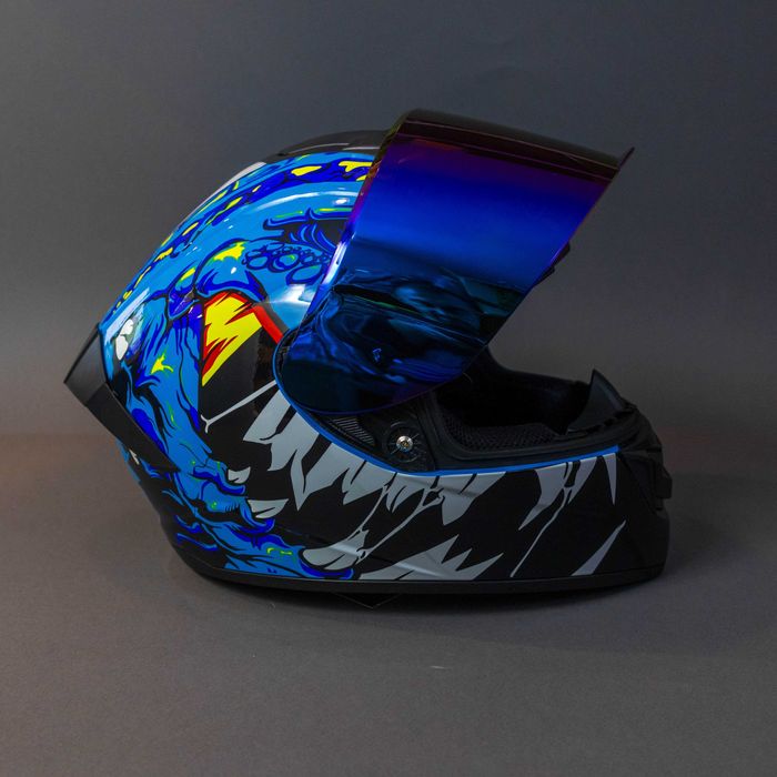 Каска за мотор , пистов , скутер , ел. тротинетка и др./Размер L 59-60