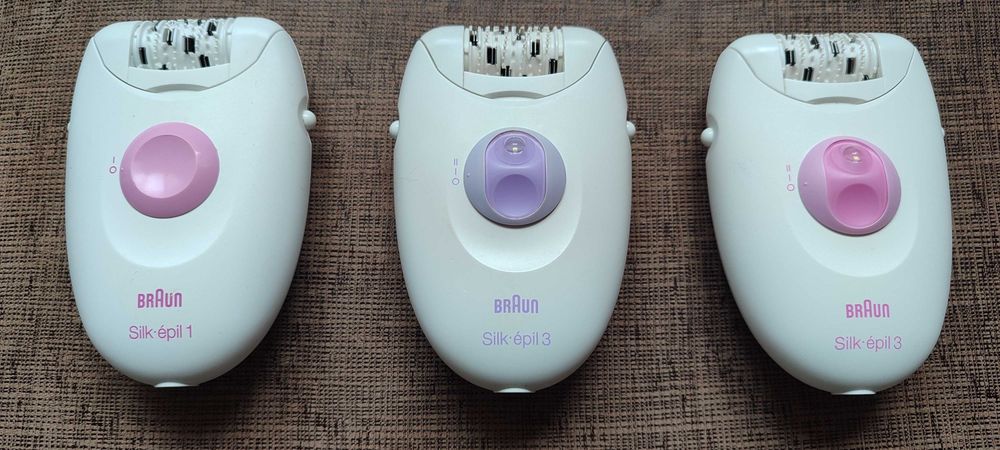 Епилатор Braun Silk Epil 1 и Silk Epil 3