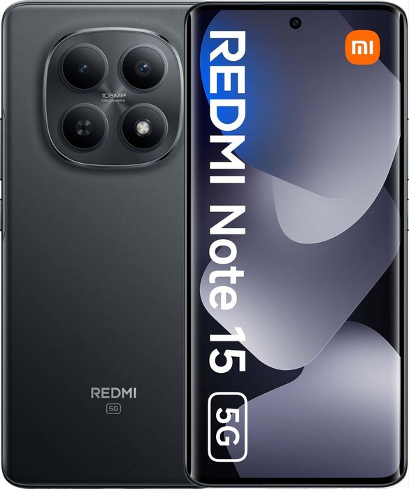 Чисто нов телефон Redmi note 15 черен