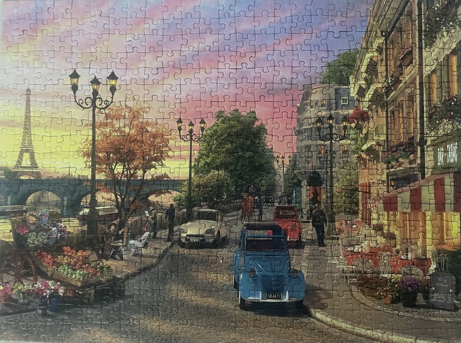 Puzzle-uri Ravensburger asamblate - 500 si 1000 piese
