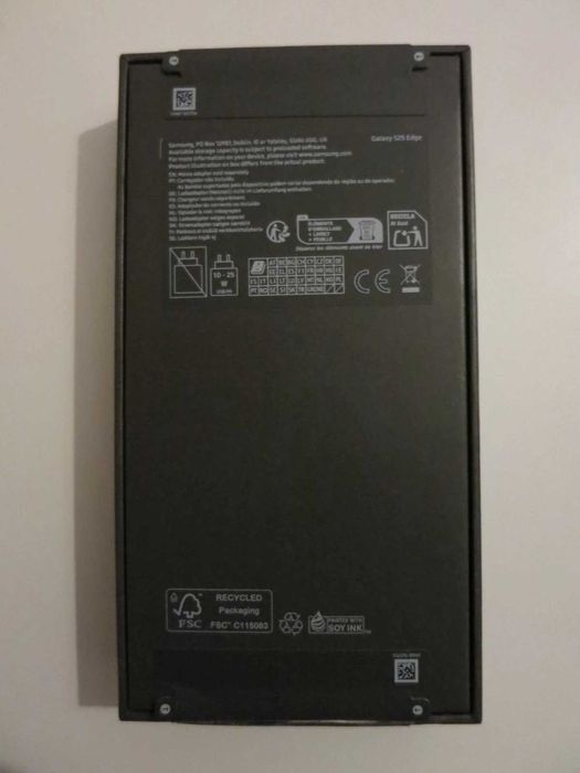 SAMSUNG GALAXY S25 EDGE 256 GB 12GB Titanium Jetblack неизползван