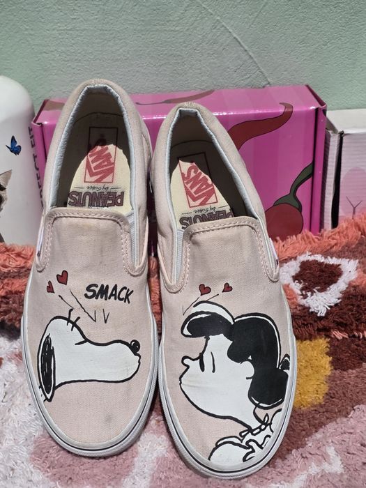 Vans x Peanuts кецове без връзки N38
