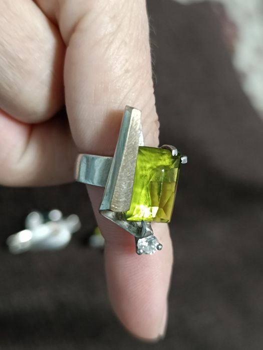 Серебряный гарнитур