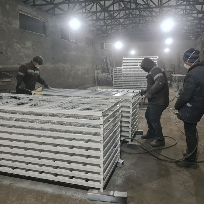 Кровать медцинский металлический