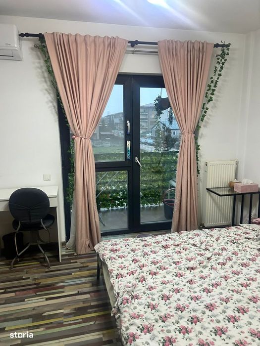 Garsoniera tip duplex-moderna si eficient compartimentata