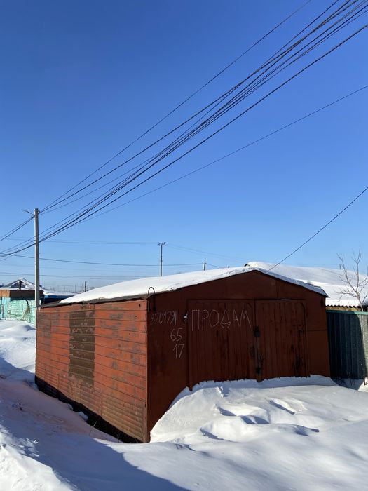 Продам металлический гараж 6×4 м.