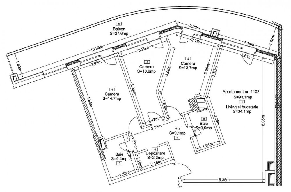 Apartamente 2,3,4 camere in Ansamblu Premium cu CF | Cartier Zorilor!