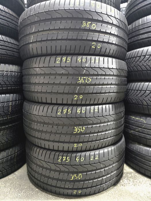 4x 275/40/22 VARA PIRELLI 2020 Stare excelentă