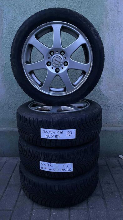jante  vw audi skoda seat  5X112  iarna  195 55  16 bune nexen