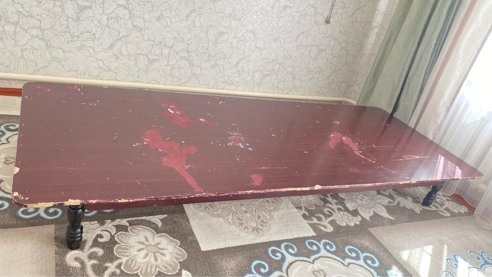 Жер стол 2 в 1 Обеденный стол 2 в 1
