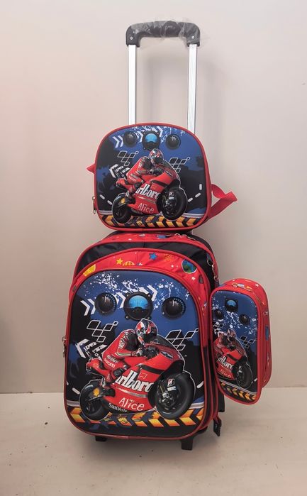 Раница с колела - комплект 4 части/ безплатна доставка/