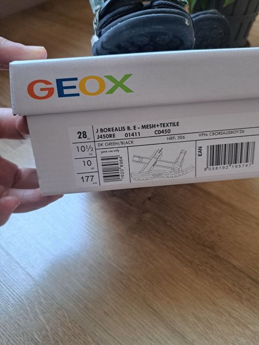 Сандали Geox Minecraft номер 28