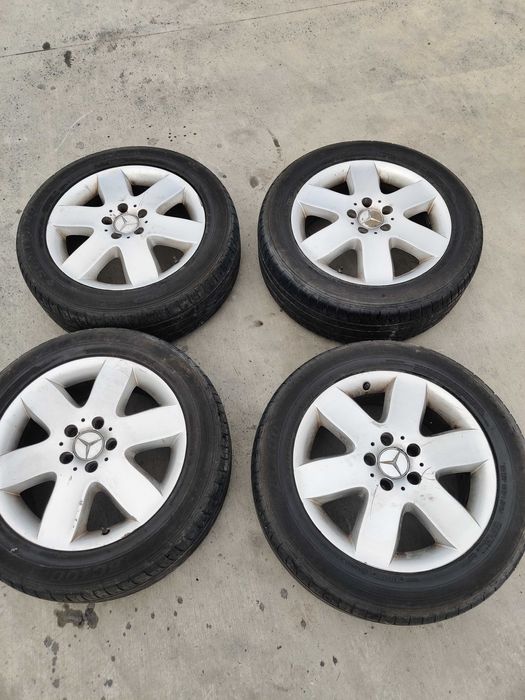 Оригинални алуминиеви лети джанти за Мерцедес 5x112 17