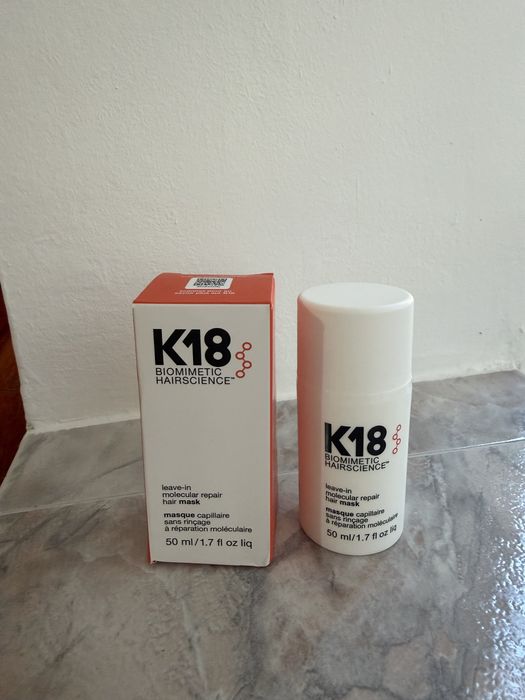 leave in molecular repair hair mask k18 50 ml