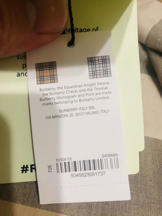 Мъжка риза BURBERRY оригинал.!