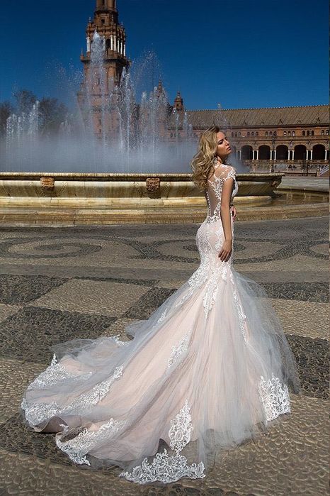 Шикарное свадебное платье Оксана Муха