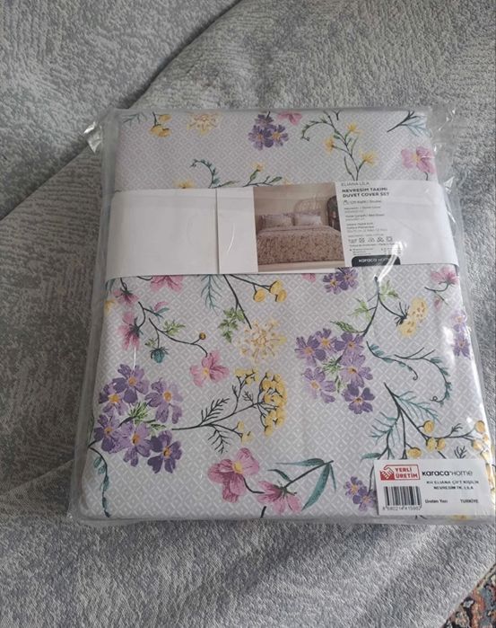 Lenjerie de pat pentru doua persoane 100% bumbac