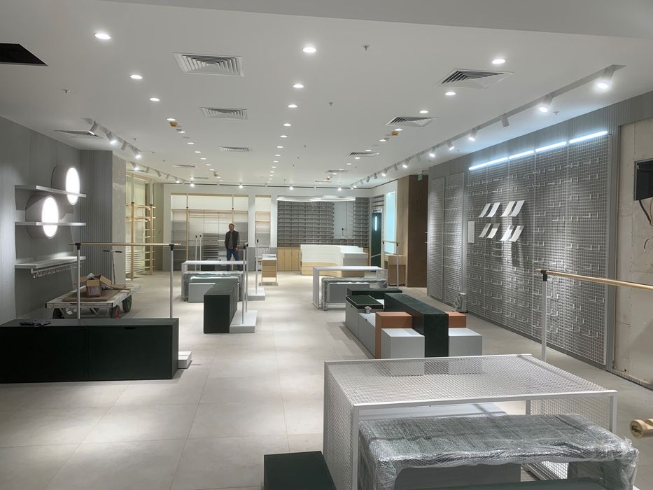 Ремонт под ключ магазин, офис по дизайн-проекту