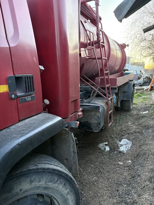 DAF FODEN 8x4 + DAF cisterna udat terasament 10 mc !!