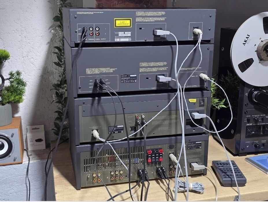 Linie audio REVOX ,seria B, deck, cd-player, amplificator, boxe tuner