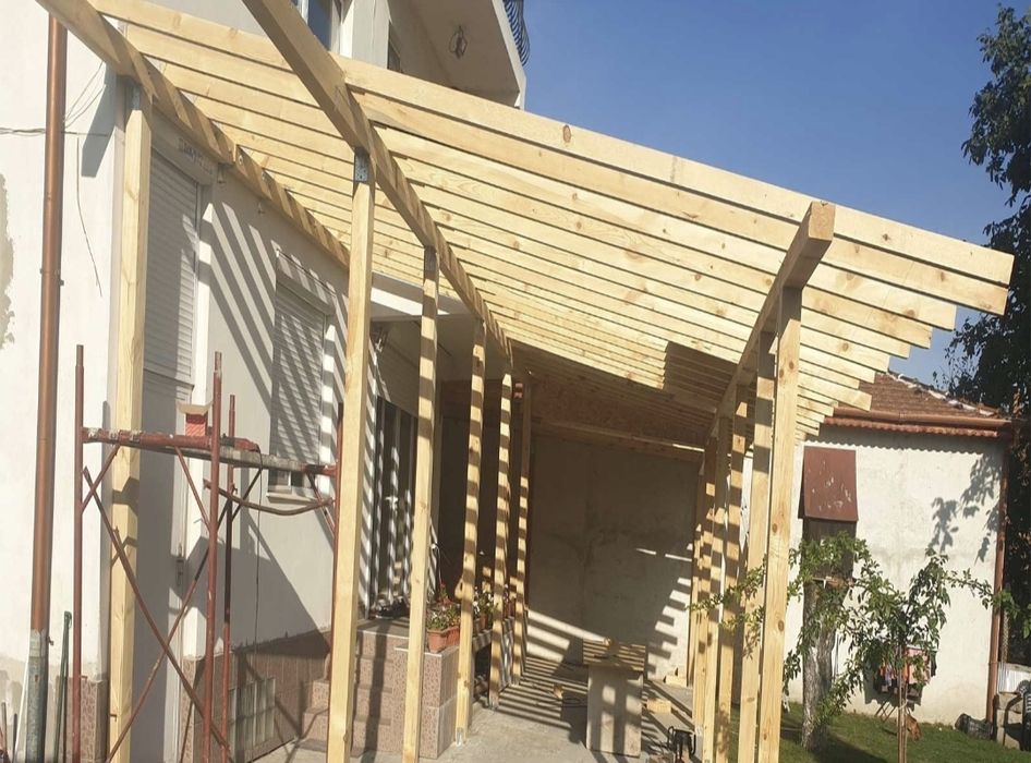 Направа на навес