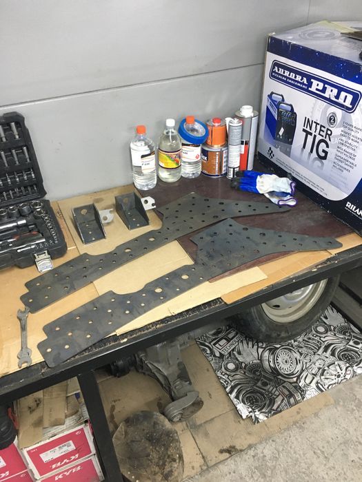 Нива усиление лонжеронов