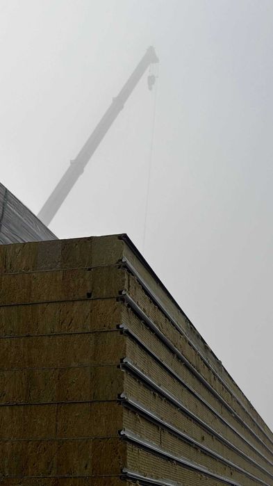 Сэндвич панели кровельный базальт