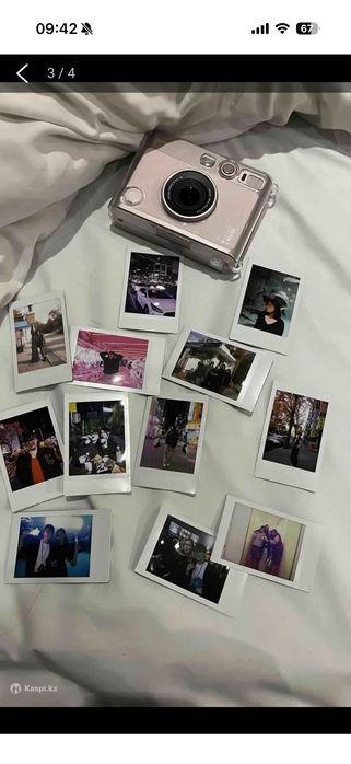Instax mini Evo розовый