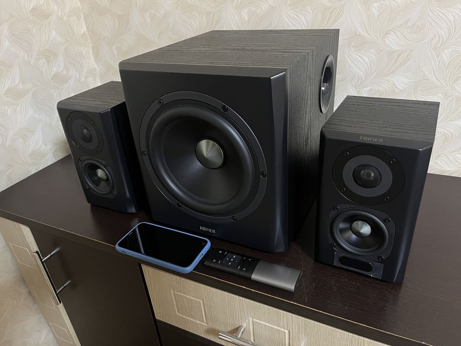 Акустическая система Bluetooth Edifier S351DB топовый трифоник 150watt
