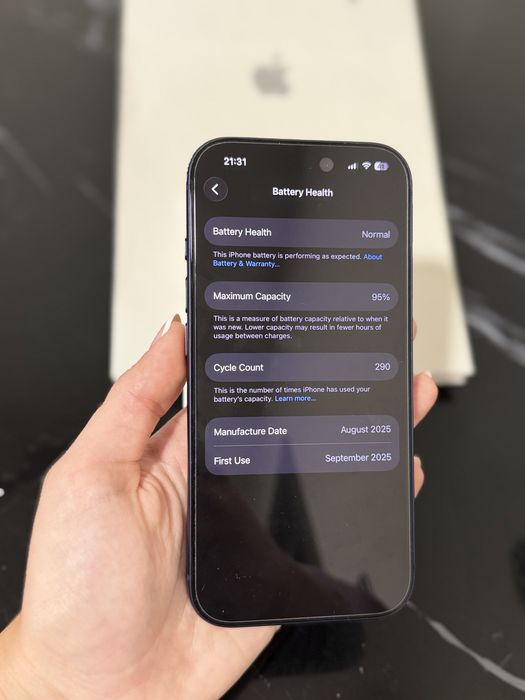 IPhone 17 pro 256 gb - Deep Blue