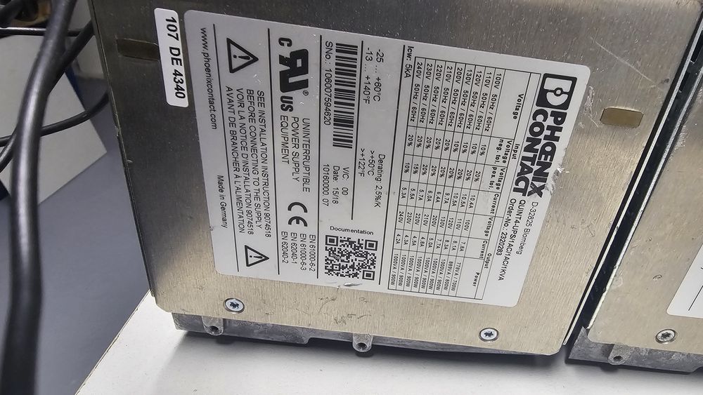 UPS Quint 1000VA, Phoenix Contact,230V, Fluke, Keysight, Agilent, HP