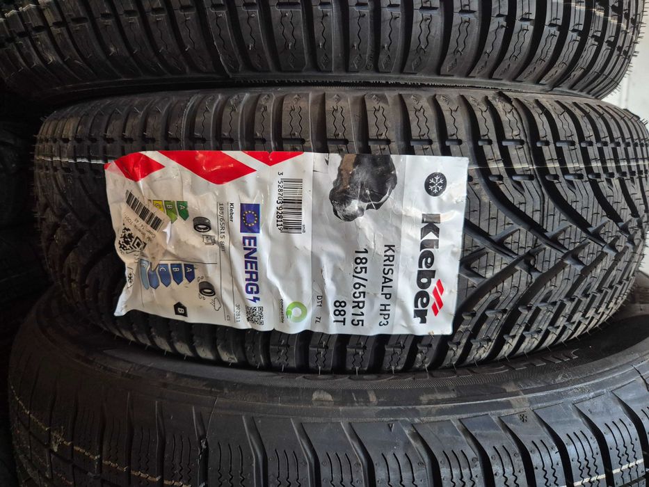 4 Anvelope M+S IARNA - 185/65/15 88T - Kleber Krisalp HP3 - NOU - DOT 3225 !