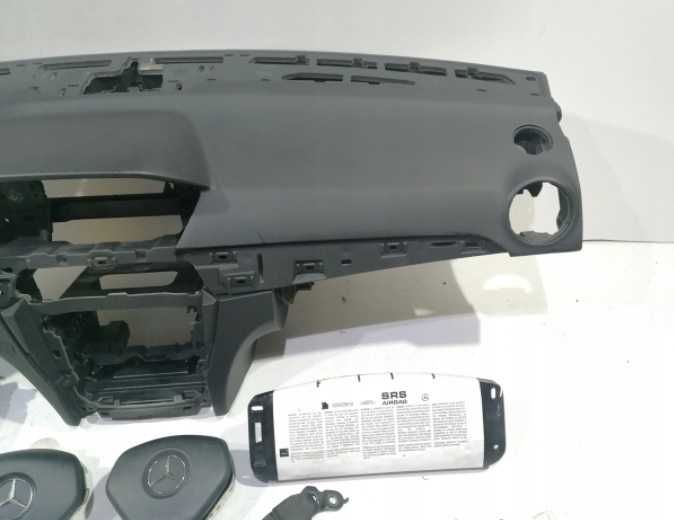 Mercedes Benz c klass w204 kit airbag volan pasager plansa de bord