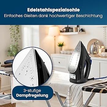 Ноеа прна ютия Clatronic DB 3703 черно/синьо